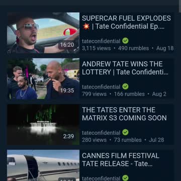 Andrew Tate keeps winning