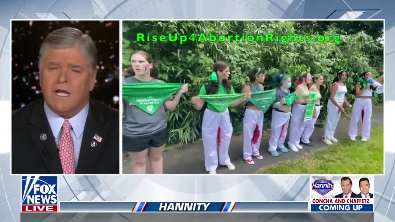 Hannity: More left-wing intimidation tactics ahead of Supreme Court abortion ruling