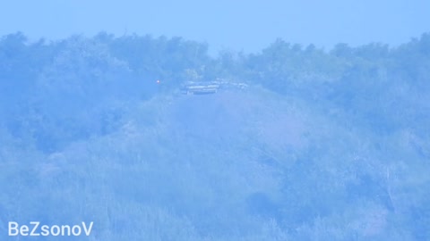 Not only artillery was working on Ukrainian positions near Avdeevka today