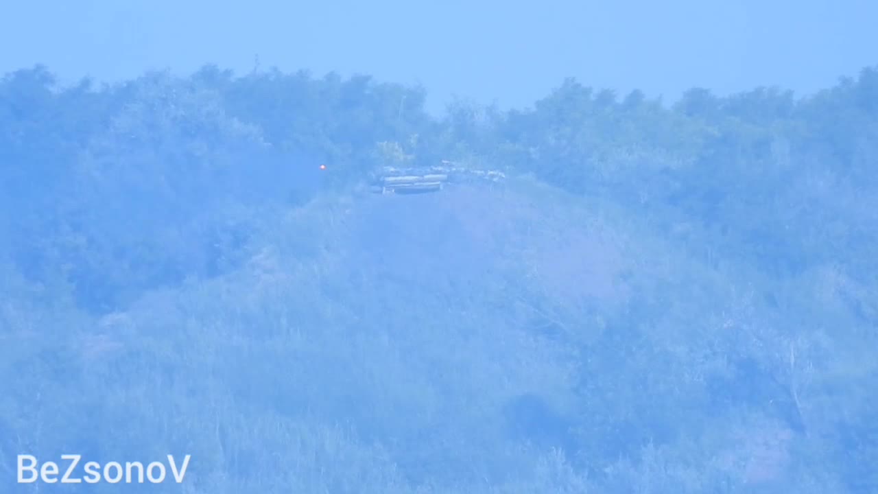 Not only artillery was working on Ukrainian positions near Avdeevka today