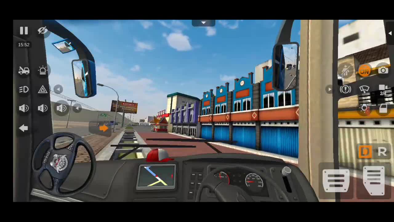 Gameplay Bus simulator indonesia