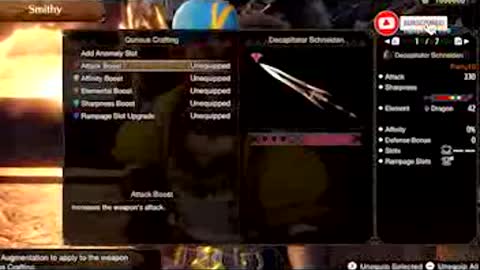 NEW WEAPON CRAFTING CONFIRMED - Safi'jiiva & Augmenting Hybrid - Monster Hunter Rise Sunbreak! 1