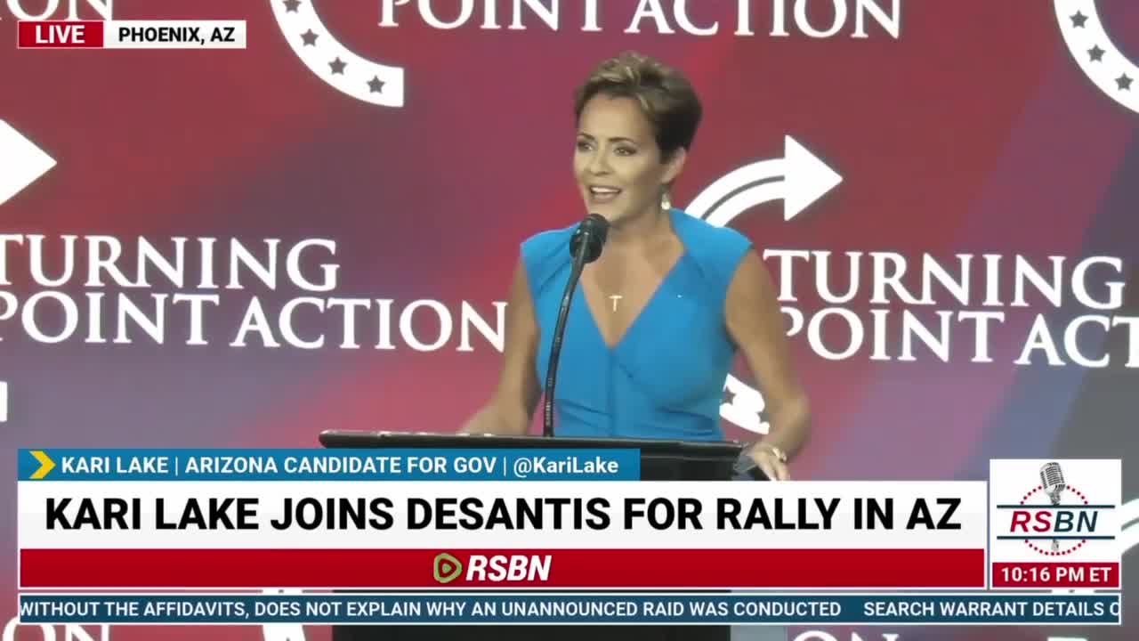 Kari Lake Set Twitter On Fire With Her 'BDE' Comments On Ron DeSantis & Donald Trump