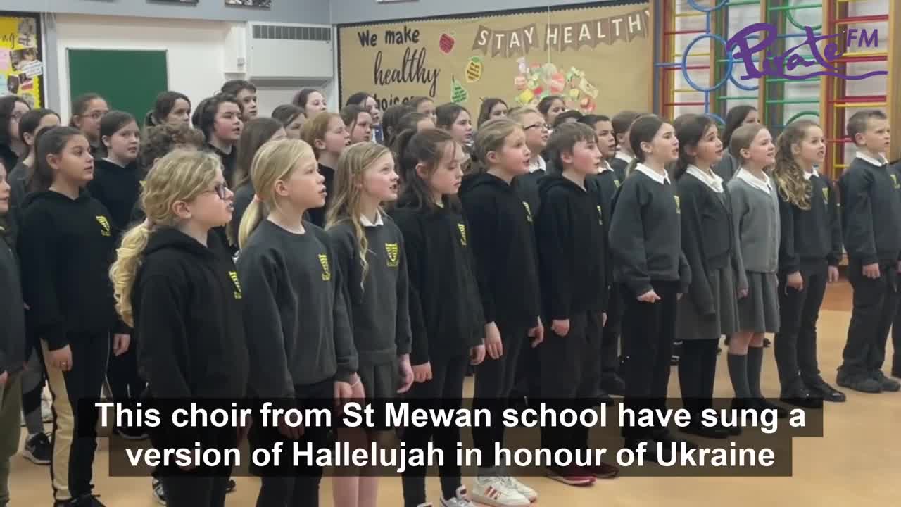 Hallelujah for Ukraine By St Mewan School Choir