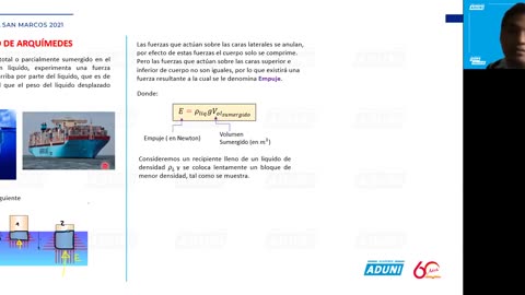 SEMESTRAL ADUNI 2021 | Semana 12 | Álgebra | Física