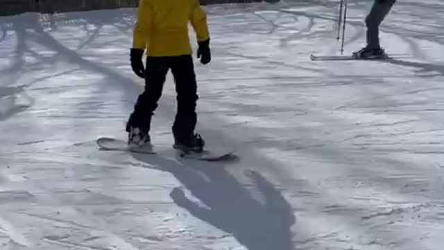 Snow skiing/skating in Canada