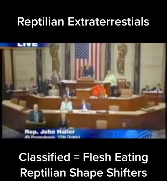 Congress to vote on a bill for reptilians