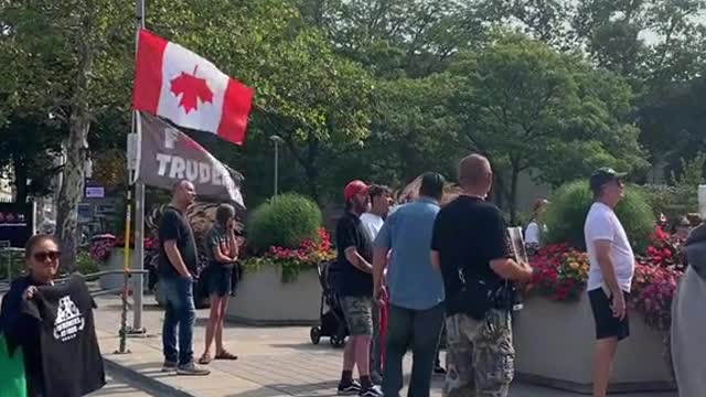 Hamilton, Ont. Sept. 17,2022 Stand Strong Freedom Family