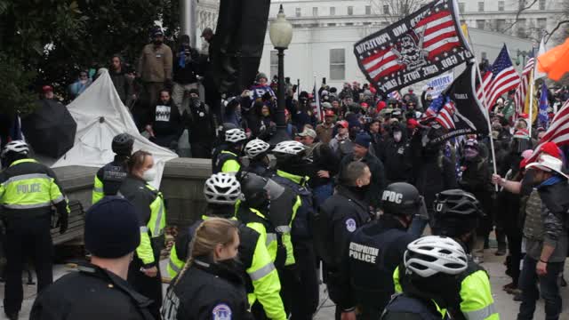 Live HD Footage Raw Video Event At The Capitol Building 1/6/2021