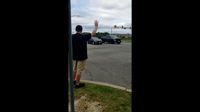 Operation Flag Drop NJ - Standing for Freedom on 9/11 One Honk at a Time!