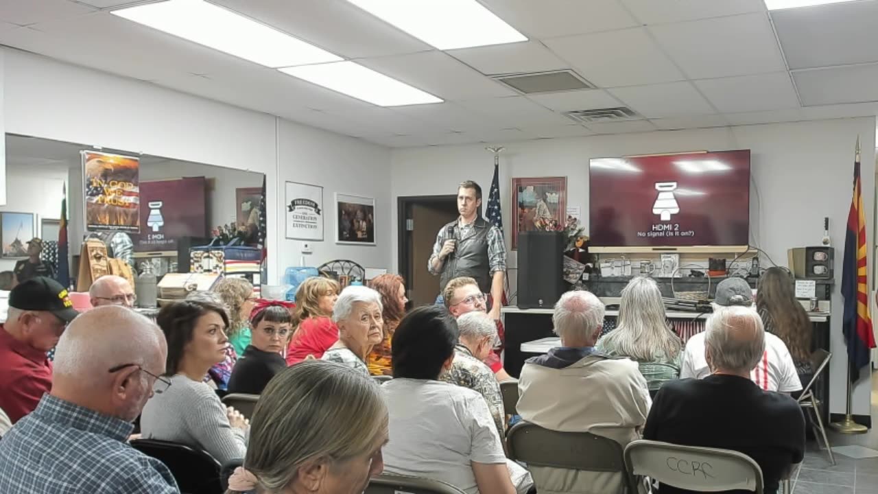 Nov 6, 2023 Cochise County, AZ Republican Meeting with Seth Keshel