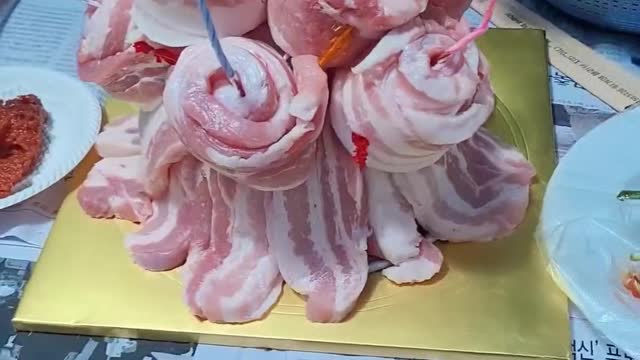 Meat cake