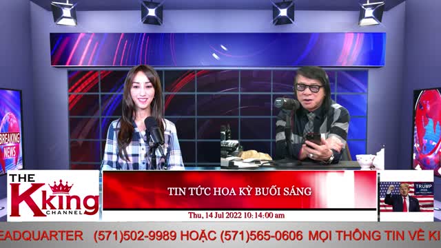 TIN TỨC HOA KỲ BUỔI SÁNG - 07/14/2022 - The KING Channel