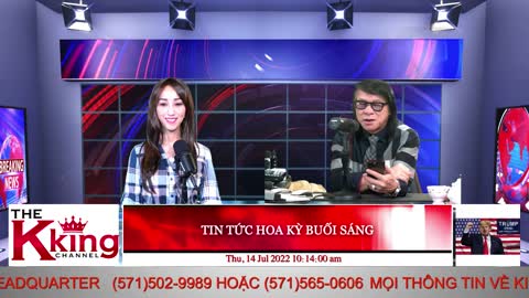 TIN TỨC HOA KỲ BUỔI SÁNG - 07/14/2022 - The KING Channel