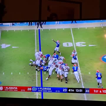 Florida vs bama 4th quarter
