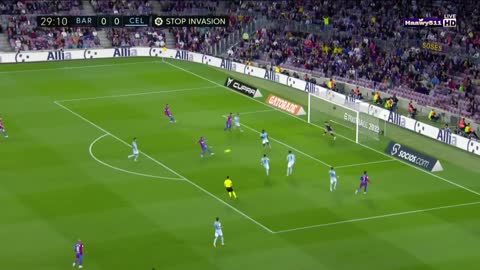 هدف برشلونة الأول