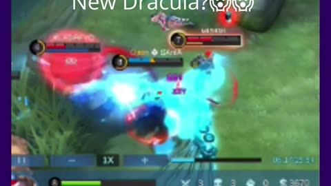 New Dracula in Mobile Legends??😱😱 Godly Moments #shorts