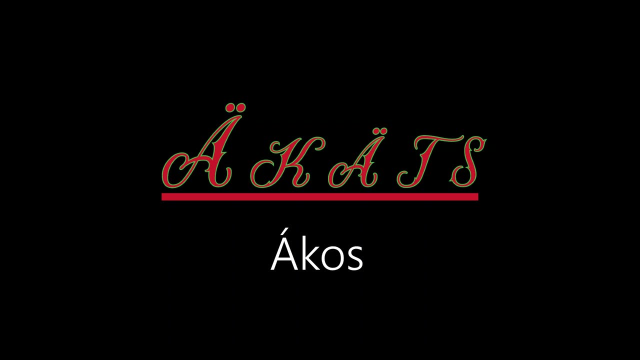 Äkäts ¦ Ákos (hivatalos audió)