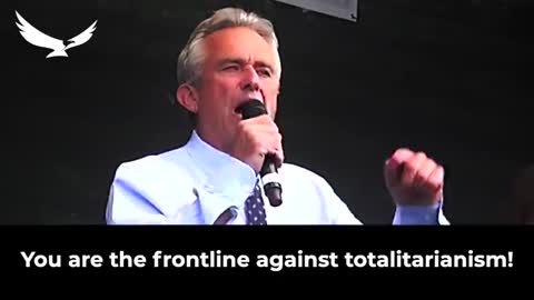 Historic speech by Robert F Kennedy Jr at Berlin protests