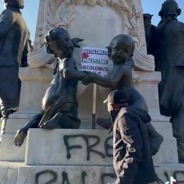 DC Resident Goes Off About Anti-American 'Free Palestine' Vandalism of Historic Monuments