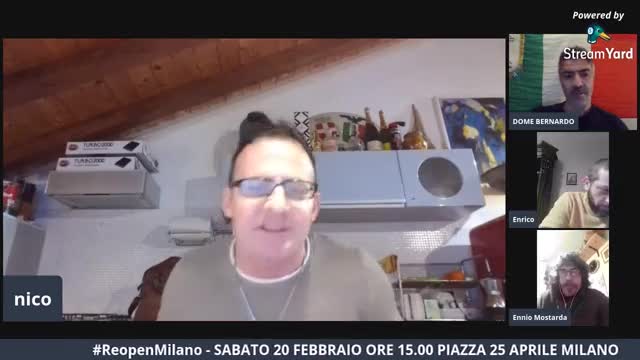 NICOLA FRANZONI diretta del 18 febbraio 2021