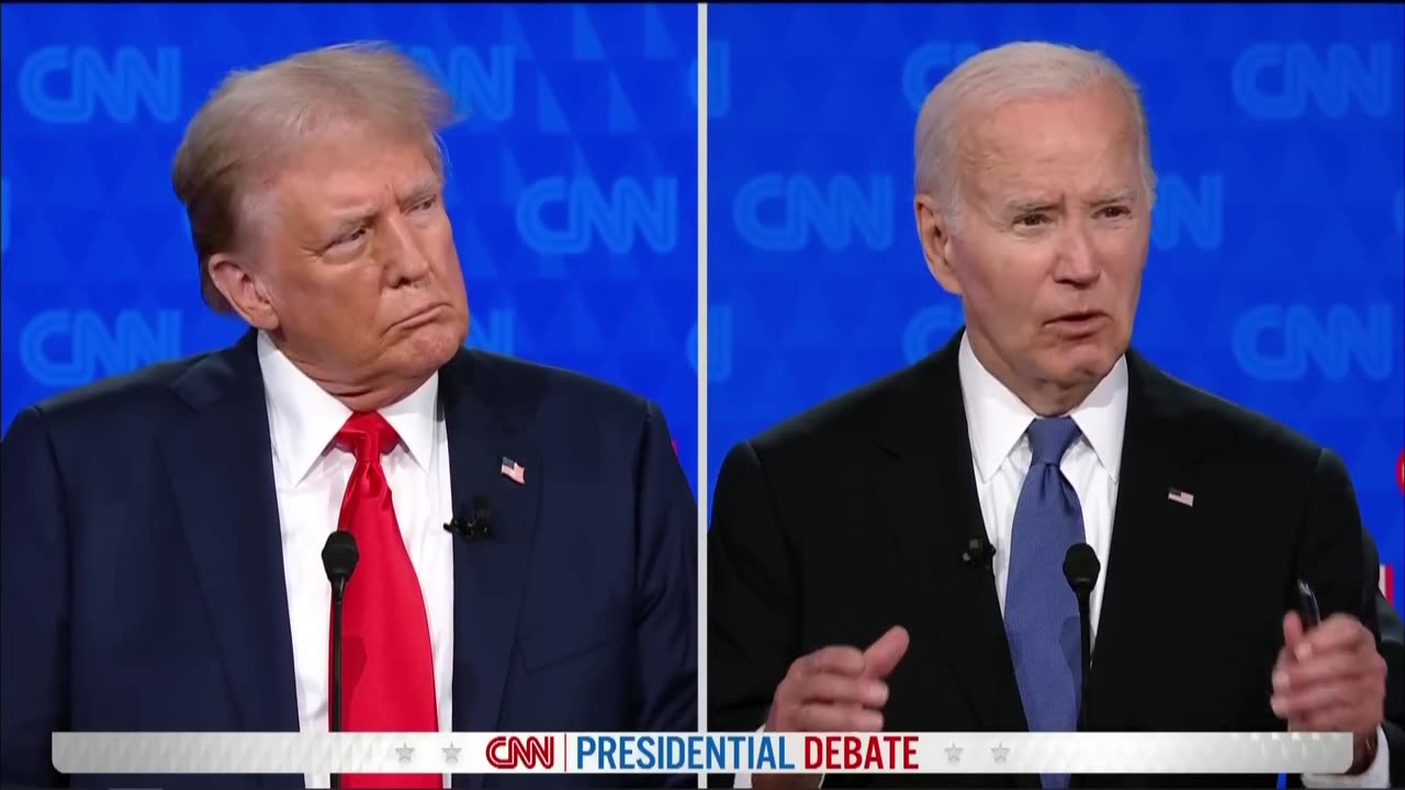 'I really don't know what he said at the end of that sentence' Trump says about Biden