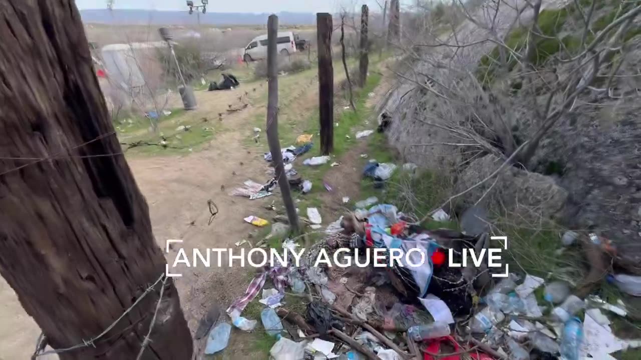 Mexico has set up their (National Guard) at the Jacumba, California southern border.