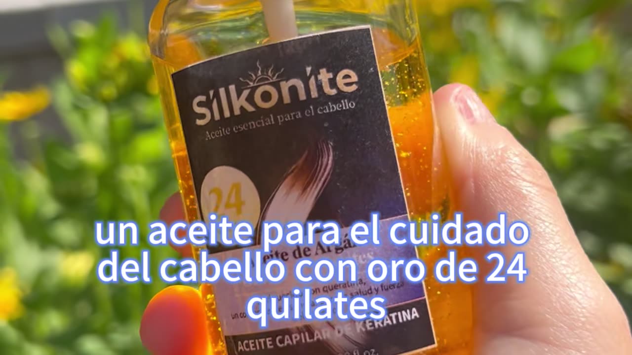 Haz del aceite esencial Silkonite Gold el arma secreta para el cuidado de tu cabello