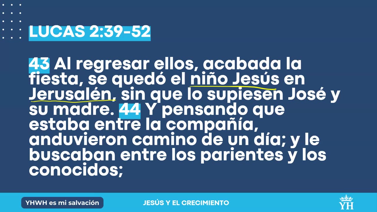 🌱 Jesús y el crecimiento | Lucas 2:39-52