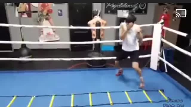 This is an exercise boxers use, but try it. You will like it. It depends on lightness and focus