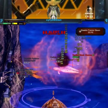 syfy88man Game Channel - Tholian Trouble, how to kill a Tholian Tarantula, Short Video