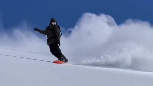 This ski is so beautiful and very skilled