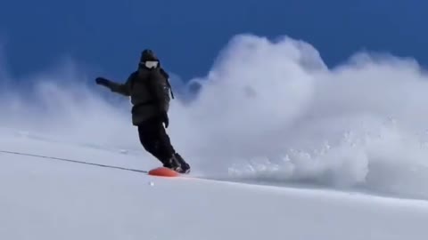 This ski is so beautiful and very skilled