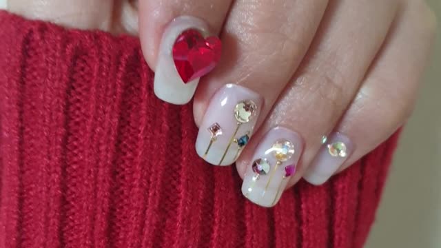 Pretty nail art