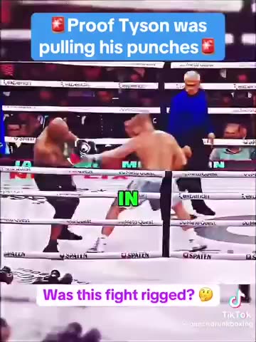 Rigged Fight? Bread and circuses.