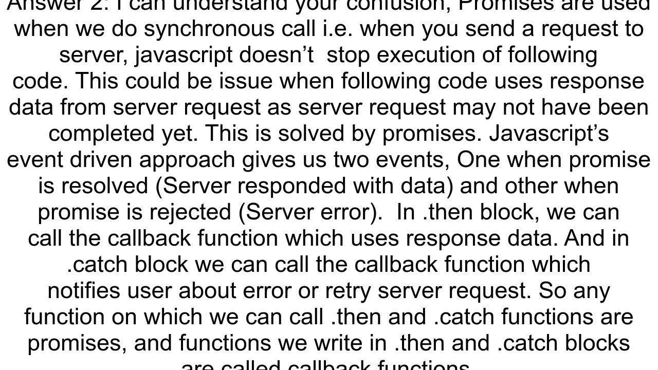 Callbacks Promises Async await in Javascript still confusing