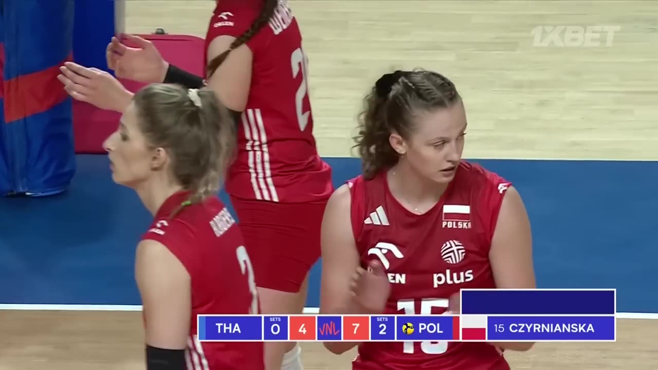 🔴 Highlights from Week 3 of Women's VNL 2024: POL vs. THA