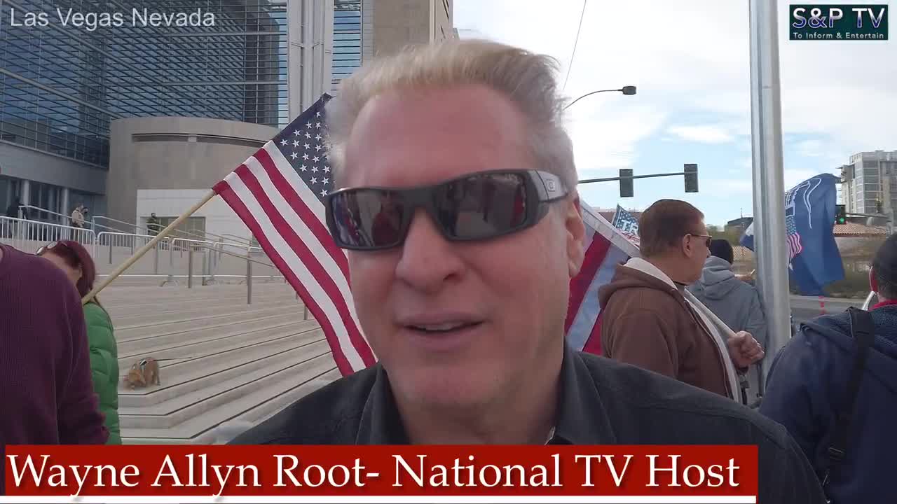 Wayne Allyn Roots “Stop the Steal” protest in Las Vegas