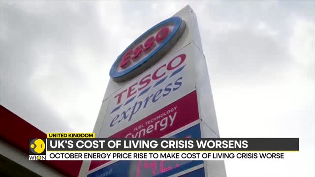 United kingdom's cost of living crisis worsens with an energy price increase