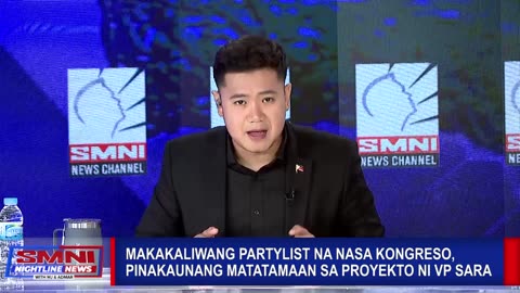 Tatlong makakaliwang partylist na nasa Kongreso, pinakaunang matatamaan sa proyekto ni VP Sara