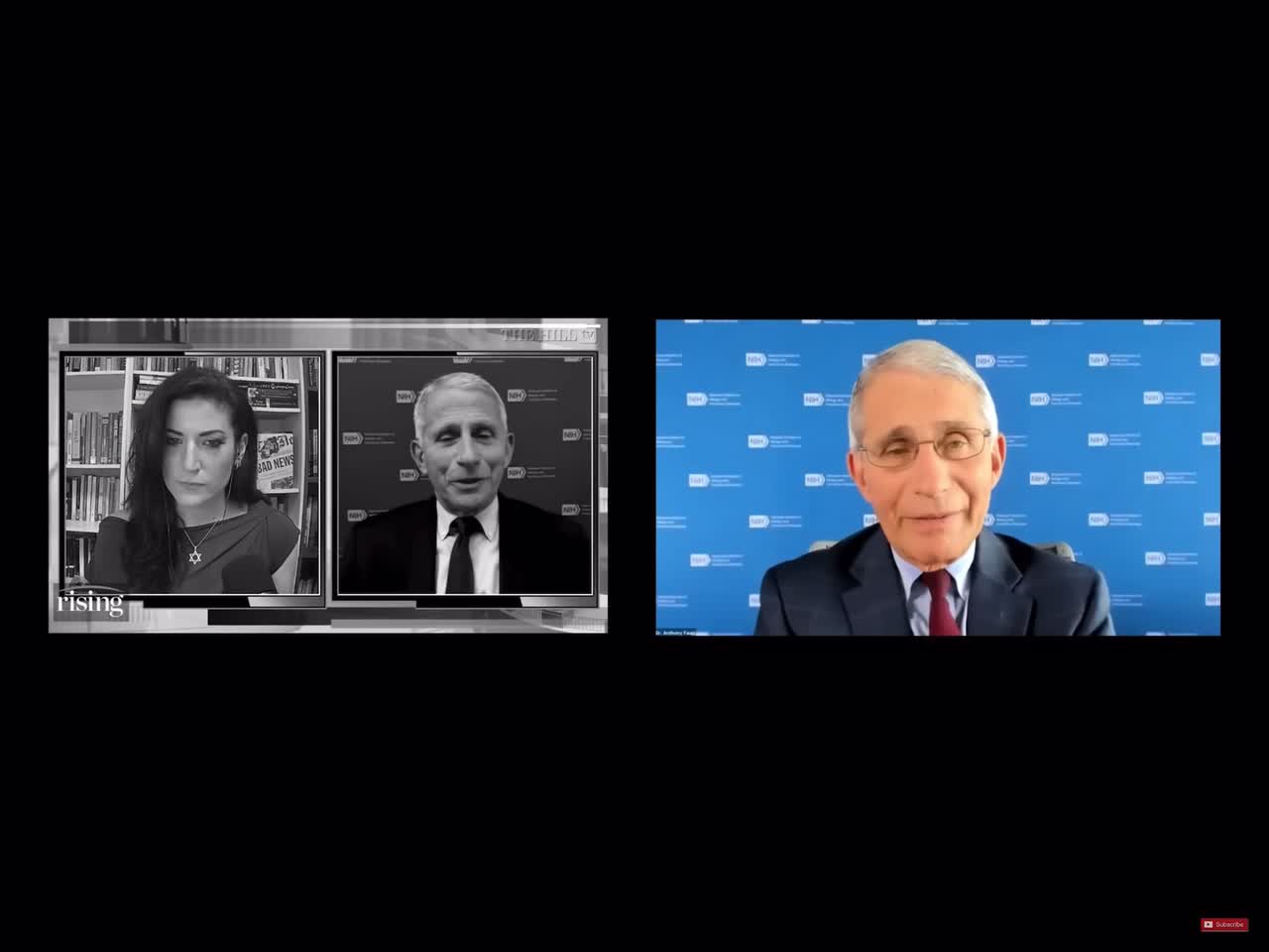 Dr Anthony Fauci lies again Claims he didn’t recommend lockdowns First clip 2022 second clip 2020