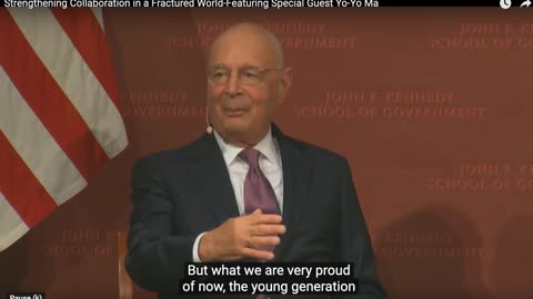 Klaus Schwab_HARVARD Talk_ Trudeau Cabinet & others _penetrated