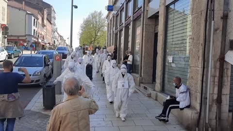 Flashmob LMB Villefranche et Lyon 24 Avril