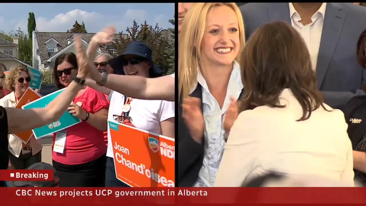 Danielle Smith,s USP Wins hard fight Alberta election