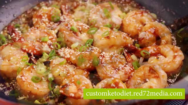 Easy Keto Diet Recipe Hoisin Butter Prawns