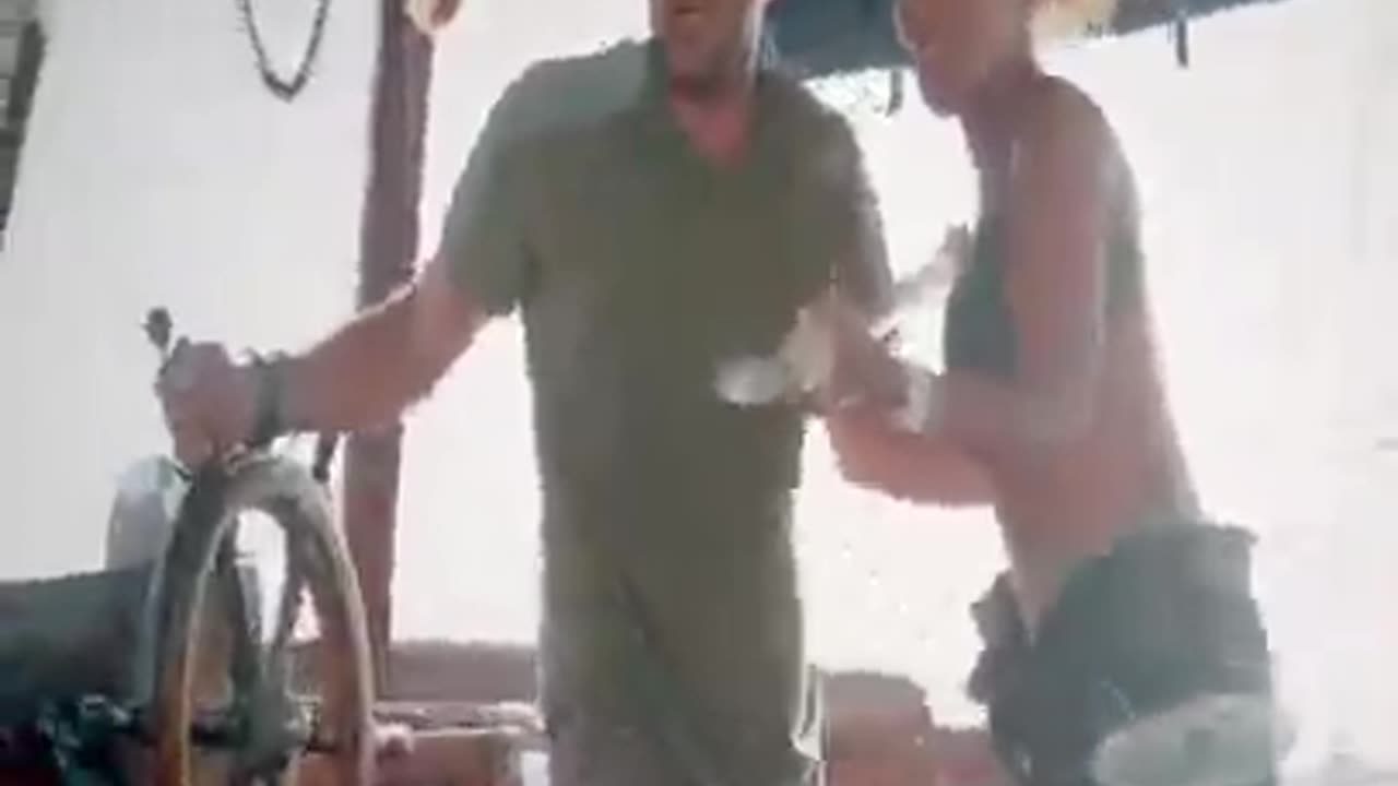 Angry Shark Attacks sailors
