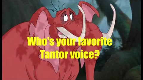 Animated Voice Comparison- Terk (Tarzan)