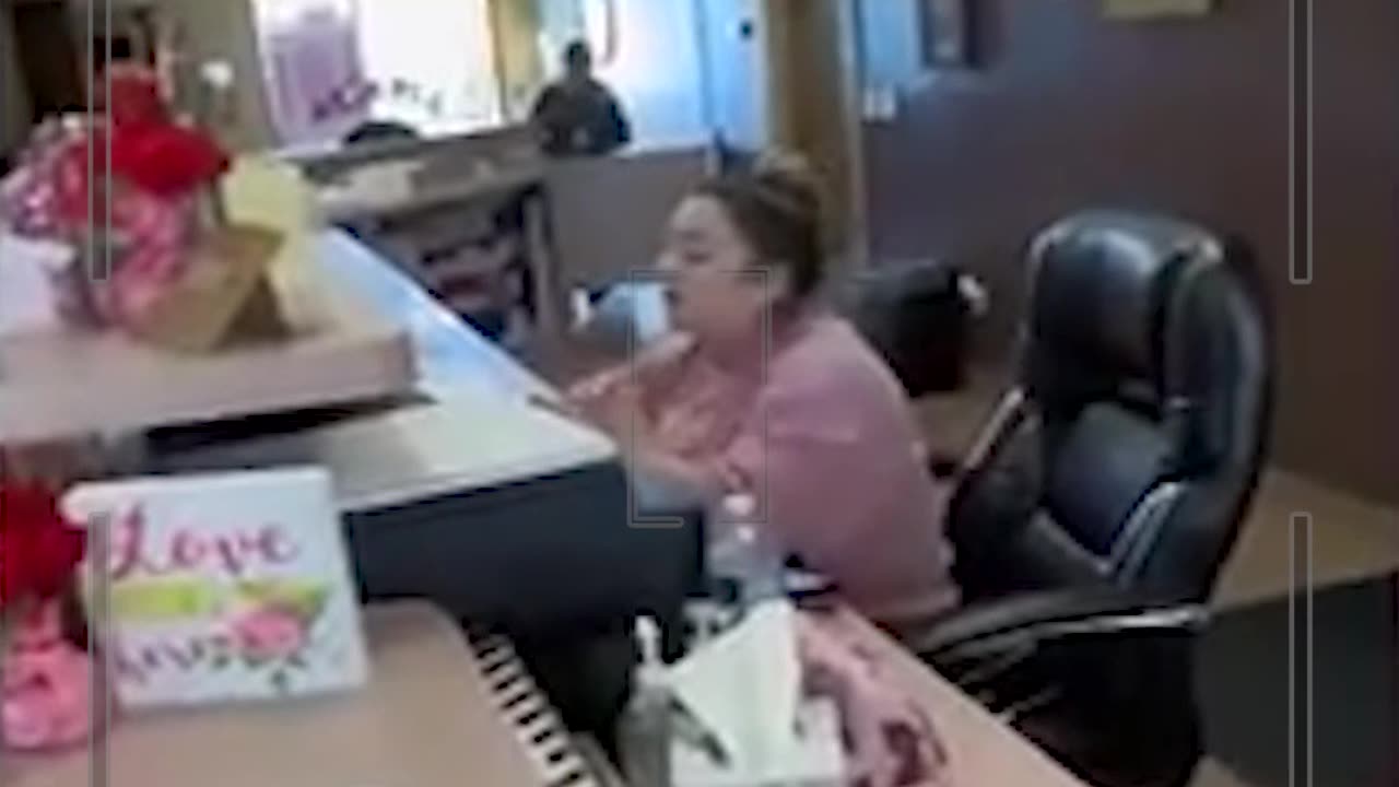 Front Desk Karen REFUSES to give customers their deposit back because of "room damage"