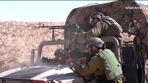 Israel's military releases video of live drills