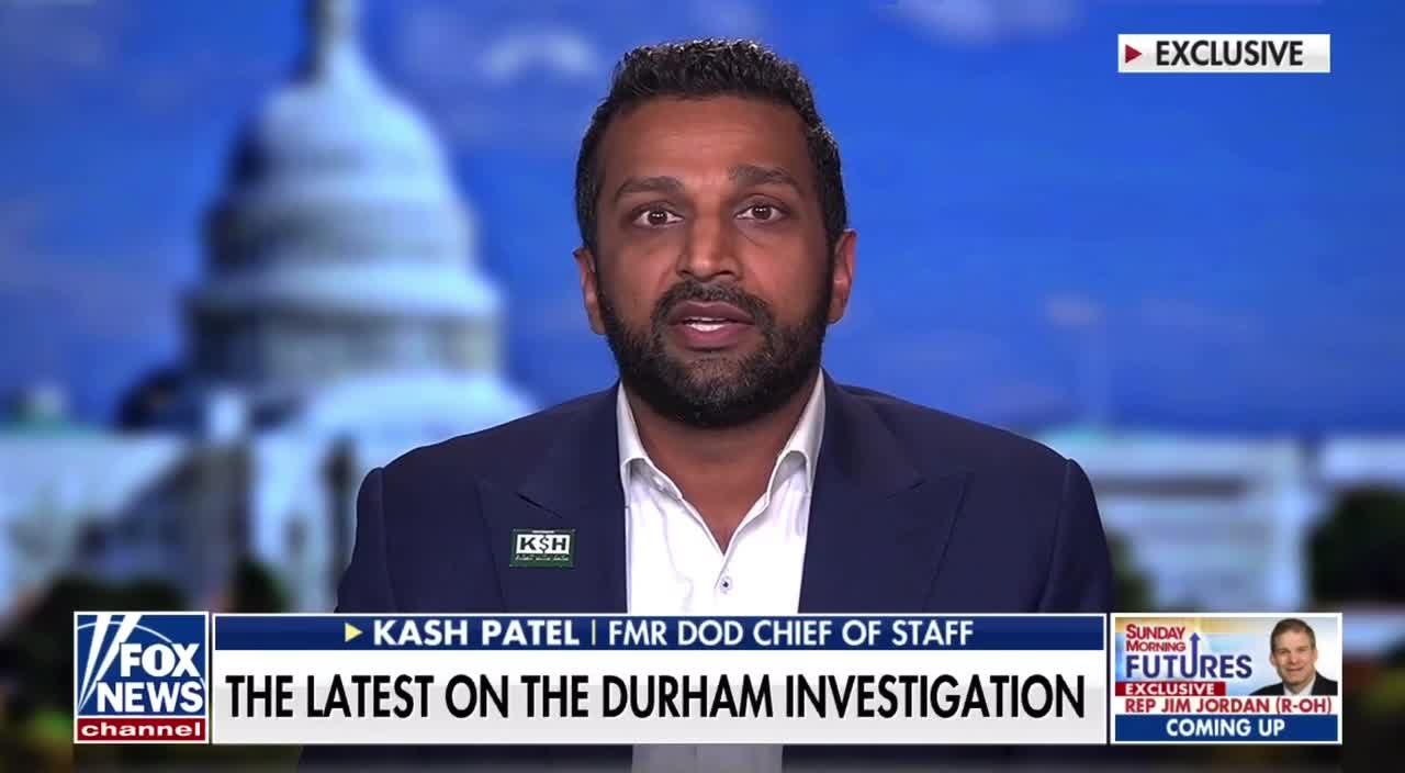 Kash Patel provides the LATEST on Durham Investigation